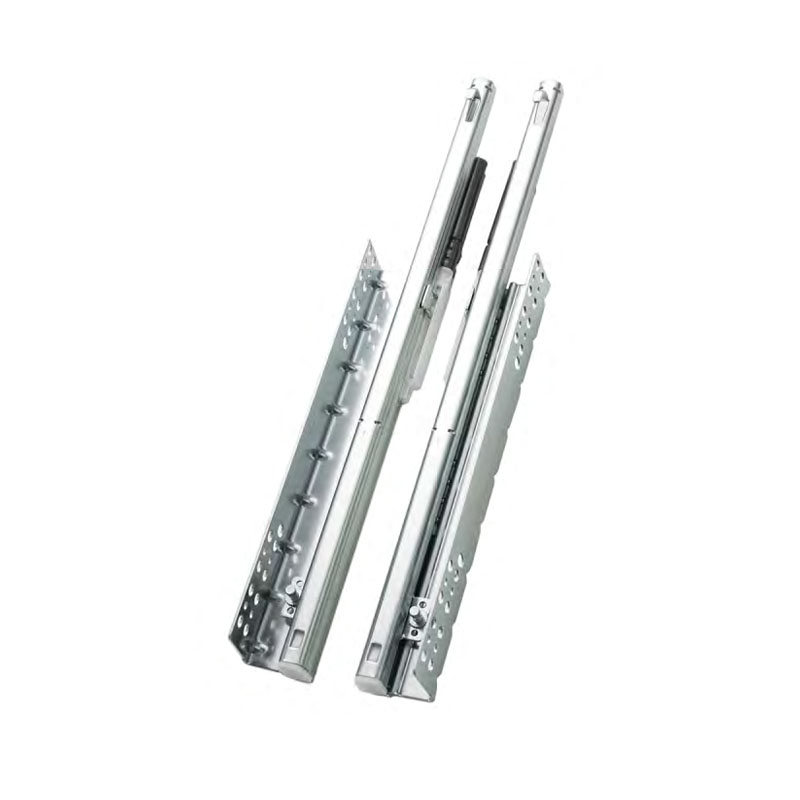 TA881 TAVAL泰渥銀色優(yōu)質隱藏阻尼滑軌插銷款